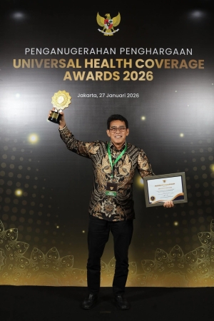 Parigi Moutong Raih UHC Award 2026, Komitmen Jamin Kesehatan Warga Diakui Nasional