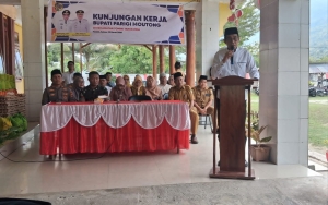 Bupati Parigi Moutong Lakukan Kunjungan Kerja ke Kecamatan Tomini