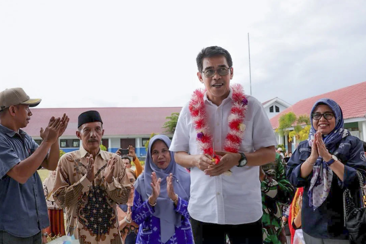 Bupati Erwin Burase Resmikan Sejumlah Sekolah Hasil Revitalisasi di Parigi Moutong