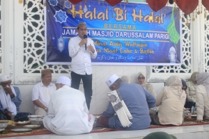 Bupati dan Wabup Parigi Moutong Perkuat Silaturahmi Bersama Warga pada Halal Bi Halal di Loji