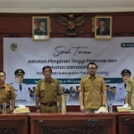 Sertijab Pejabat Pemkab Parigi Moutong, Sekda Tekankan Integritas dan Pelayanan Publik