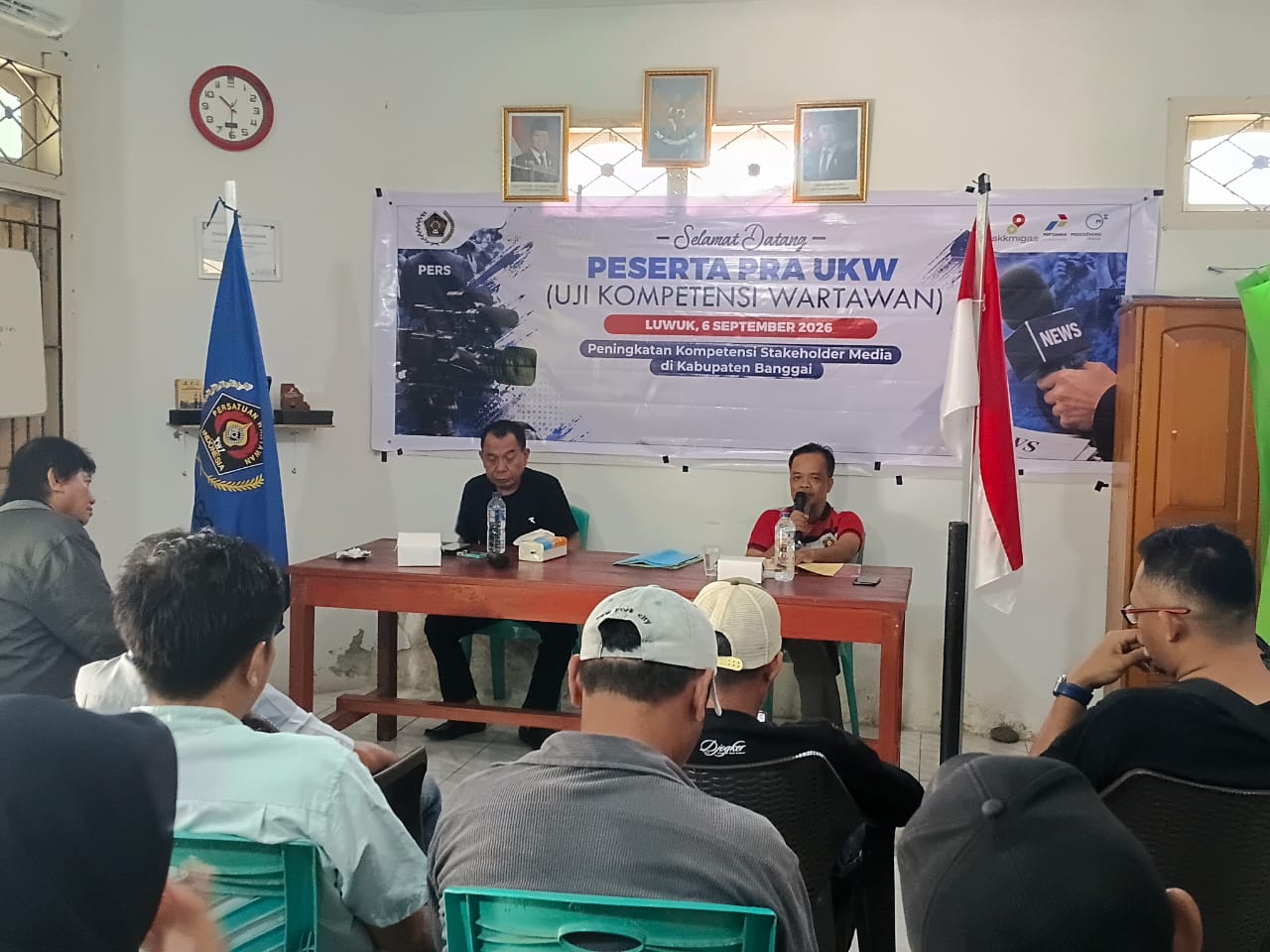 Pra UKW di Banggai, Penguji Ingatkan Pelajari Regulasi Pers dan Tak Jadi Pendengung